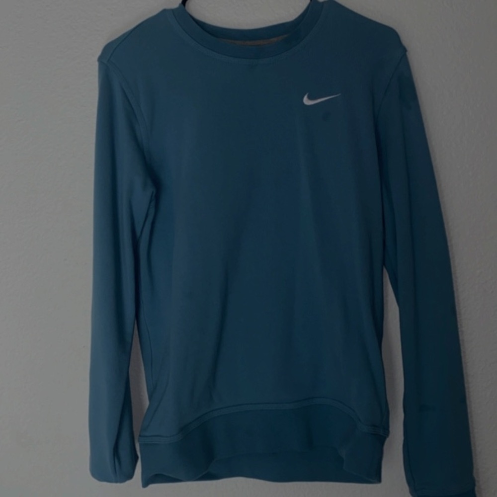 Blue Nike sweater